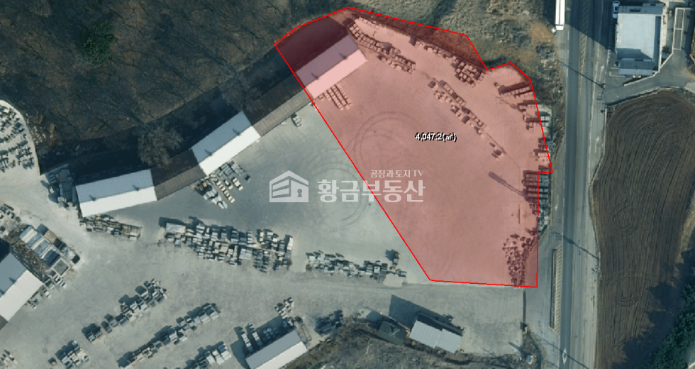 경기 화성만세구 우정읍 석천리 3동 우정읍공장임대｜약 51평｜ 약1200평토지, 대로변, 트레일러가능 월세 매물번호 10803 사진 1