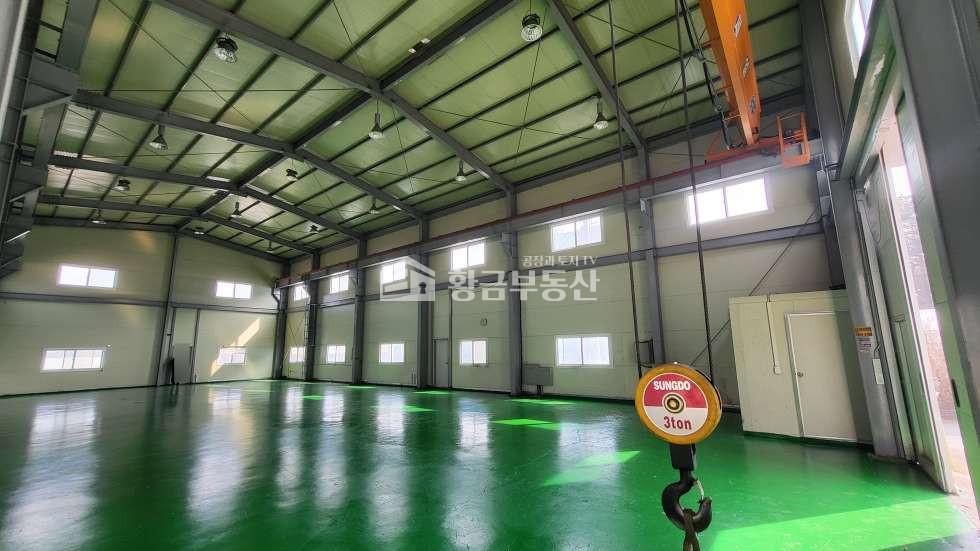 경기 화성만세구 팔탄면 구장리 1동 팔탄면공장임대｜약108평｜호이스트3톤 월세 매물번호 10213 사진 5